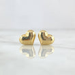 Heart Stud Earrings 0.65gr / 18K Gold ©