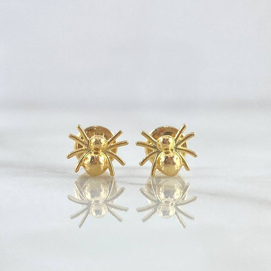 Topos Araña 1gr / 6mm Oro Amarillo 18K *