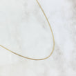 Flat Mariner Chain 1.85gr / 60cm / 1.2mm Yellow Gold +3 18K