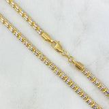 Ice Chain 21.15gr / 50cm / 3.5mm Yellow Gold +3 18K ©