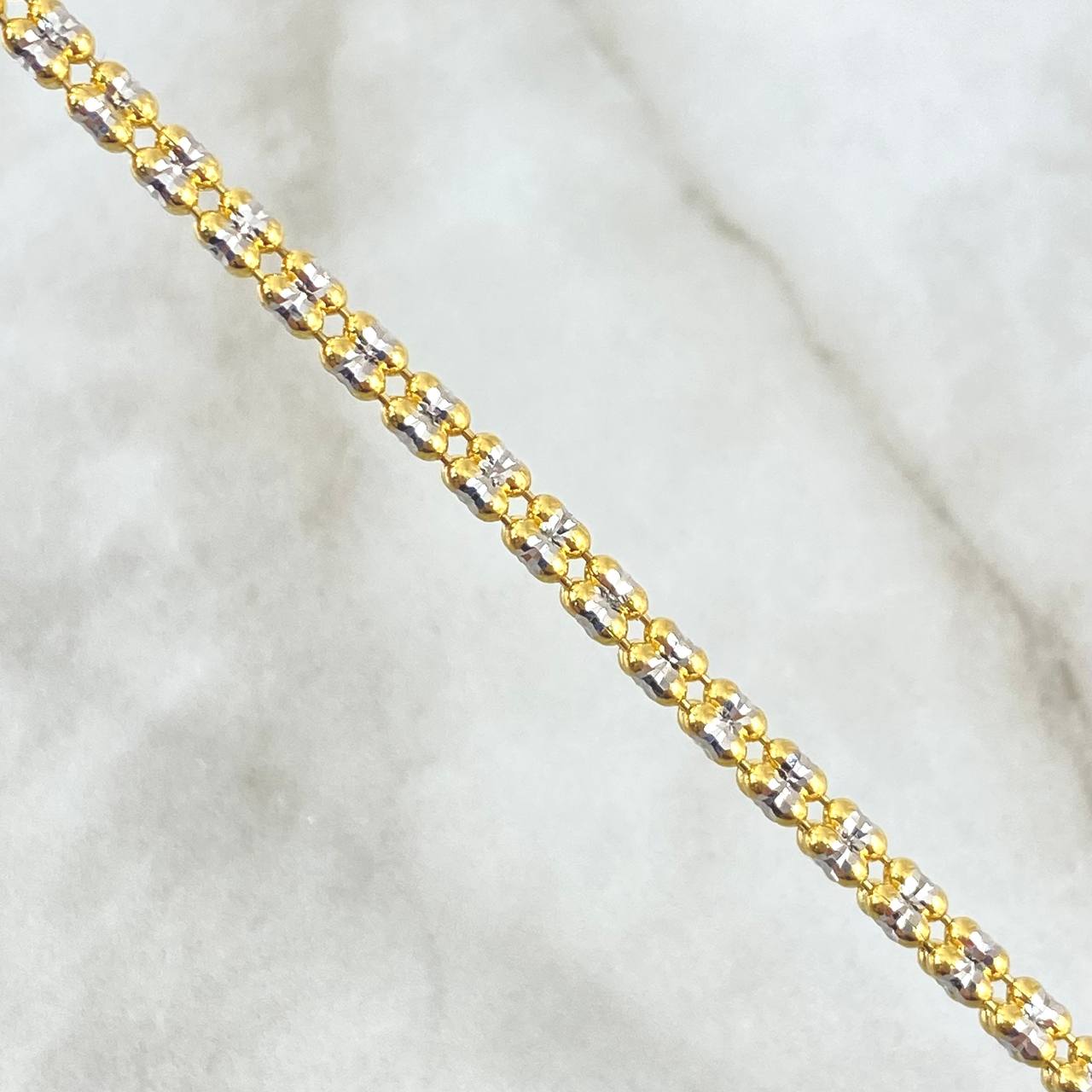 Ice Chain 21.15gr / 50cm / 3.5mm Yellow Gold +3 18K ©