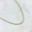 Ice Chain 13.25gr / 45cm / 3mm Two Yellow White Gold +3 18K ©