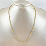 Ice Chain 13.25gr / 45cm / 3mm Two Yellow White Gold +3 18K ©