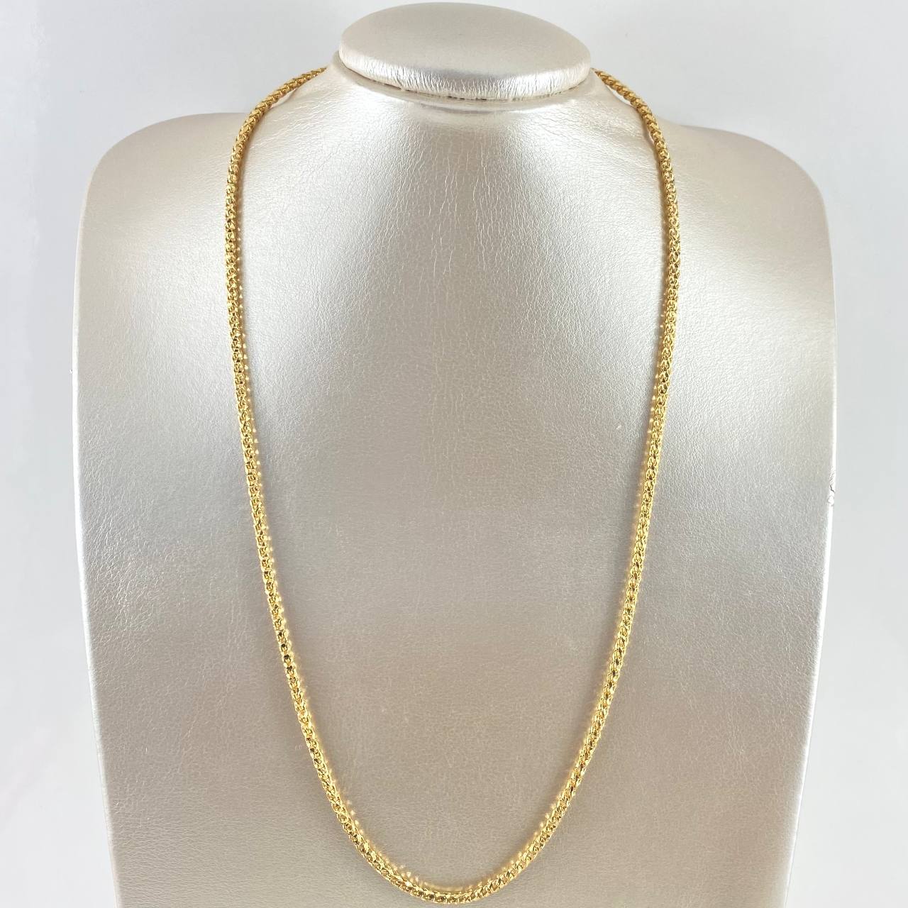 Franco Chain 4.45gr / 60cm / 1.5mm Yellow Gold +4 18K