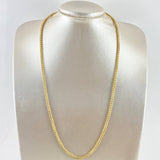 Franco Chain 4.45gr / 60cm / 1.5mm Yellow Gold +4 18K