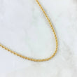 Rope Chain 8.3gr / 23.6in / 18K Gold +3
