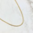 Panzer Chain 14.2gr / 60cm / 4.3mm Yellow Gold +1 18K *