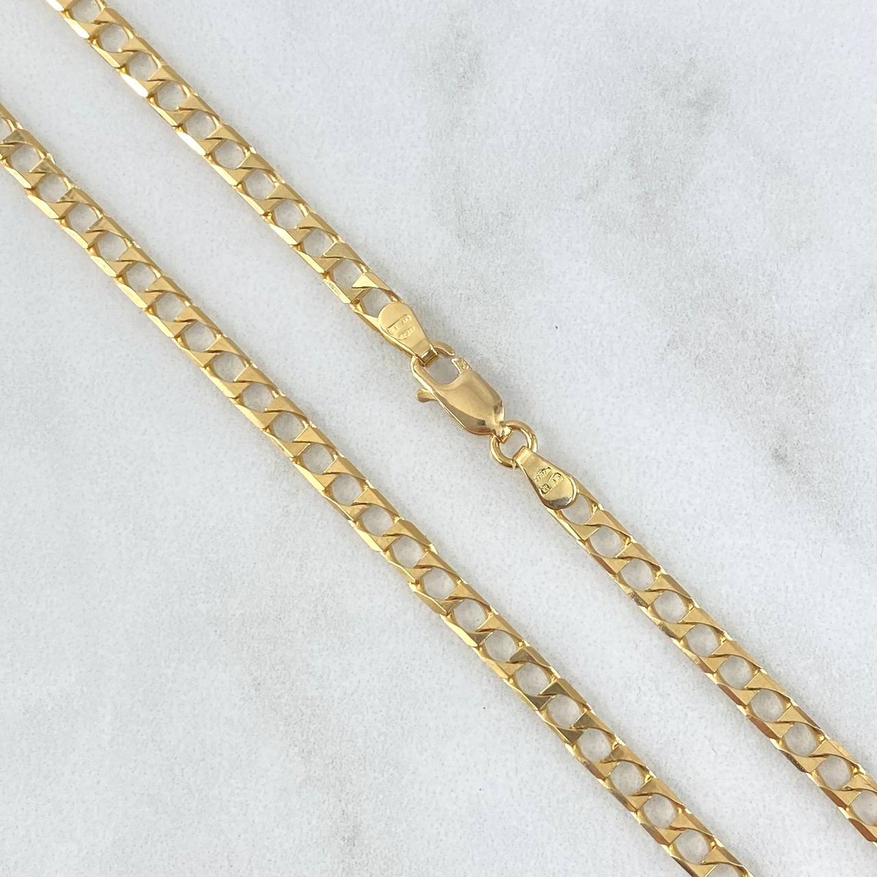 Panzer Chain 19.6gr / 60cm / 4mm Yellow Gold +1 18K