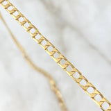 Panzer Chain 19.6gr / 60cm / 4mm Yellow Gold +1 18K