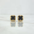 Topos Trebol Negro 2gr / Oro Amarillo Nac.Esp. 18K