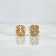 Stud Earrings Clover 1.95gr / Spanish Pearl 18K Gold