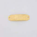 Herraje Placa Octagonal 0.55g / 3/4 in Oro Amarillo 18K