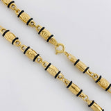 Cadena Rustica Tornillo 13.8g / 26 in / 4.3mm Oro Amarillo 18K