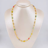 Rustic Barrel Bead Chain 12.45g / 20 in / 5.2mm 18K Yellow Gold