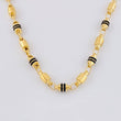 Rustic Barrel Canotillo Chain 15.4g / 26 in / 4.6mm 18K Yellow Gold
