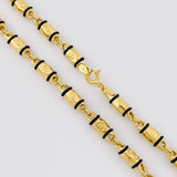Cadena Rustica Tornillo 13.8g / 26 in / 4.4mm Oro Amarillo 18K