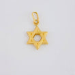 Dije Estrella De David 0.4 g / 3/4 in Oro Amarillo 18K