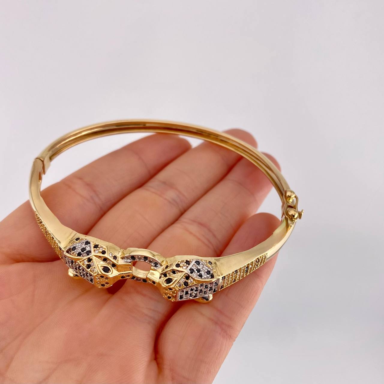 Pulso Pantera 20g / 8 1/4 in / 4.8mm Oro Amarillo 18K