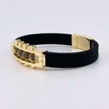 Beads Bracelet Fire 44.3g / 7 in / 9.9mm Yellow Gold 18K