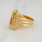 Anillo Virgen Guadalupe 7 g / T10 Oro Amarillo 18K