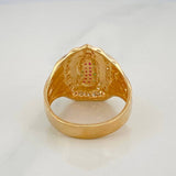 Anillo Virgen Guadalupe 7 g / T10 Oro Amarillo 18K