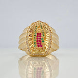 Anillo Virgen Guadalupe 7 g / T10 Oro Amarillo 18K