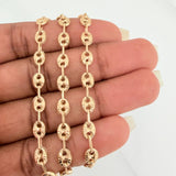 Rustic Chain Gc 13.25 g / 24 1/4 in / 4.8 mm Yellow Gold 18K