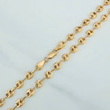 Rustic Chain Gc 13.15 g / 24 3/4 in / 4.4 mm 18K Yellow Gold