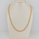 Rustic Chain Gc 13.25 g / 24 1/4 in / 4.8 mm Yellow Gold 18K