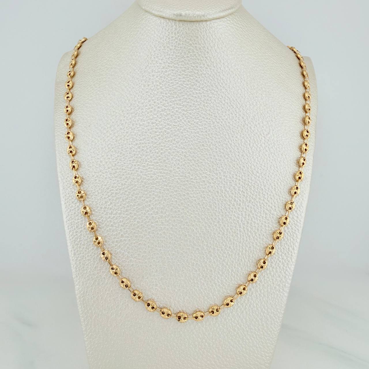 Cadena GC 10.3gr / 24 1/2 in / 4mm Oro Amarillo 18K %