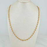 Cadena GC 10.3gr / 24 1/2 in / 4mm Oro Amarillo 18K %