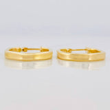 Candongas Hexa 1.3g / 3/4 in Oro Amarillo 18K