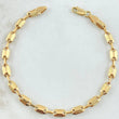 Rustic Bracelet Adije 4.2gr / 8.3in / 18K Gold +0$