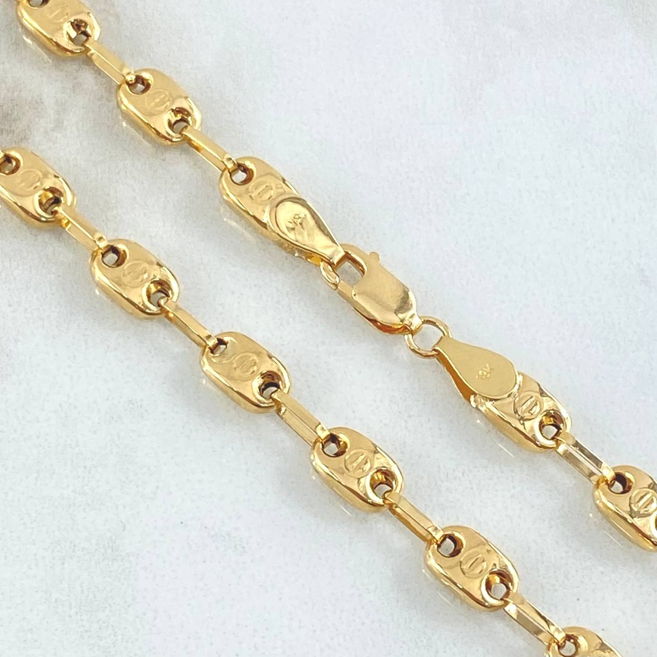 GC Chain Rustic Screw 9.15gr / 23.6in / 18K Gold