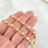 GC Chain Rustic Screw 9.15gr / 23.6in / 18K Gold