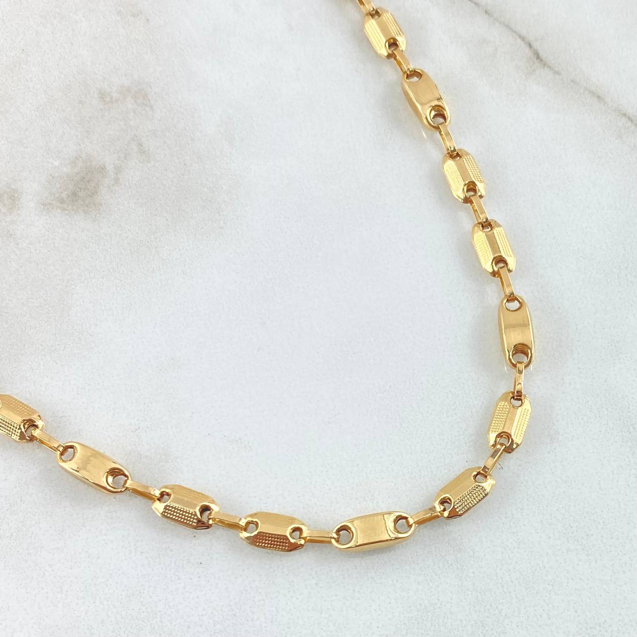 Rustic Chain Adije 9.65gr / 19.7in / 18K Gold +0$