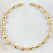Rustic Cubic Bracelet 2.45gr / 7.7in / 18K Gold Yellow