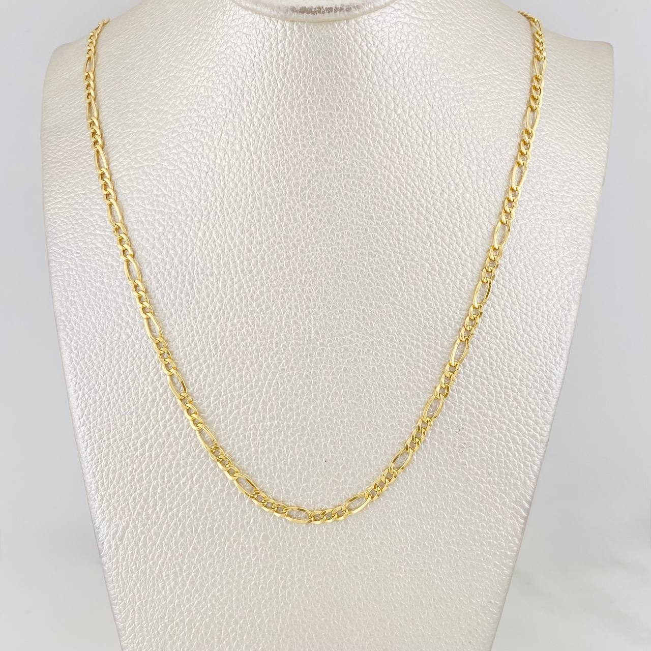 Figaro Chain 3.5g / 20 in / 3.41mm Yellow Gold 18K