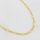 Figaro Chain 3.5g / 20 in / 3.41mm Yellow Gold 18K