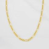 Figaro Chain 3.5g / 20 in / 3.41mm Yellow Gold 18K