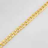 Cuban Links Bracelet 3.95g / 8 in / 5.12mm Yellow Gold 18K