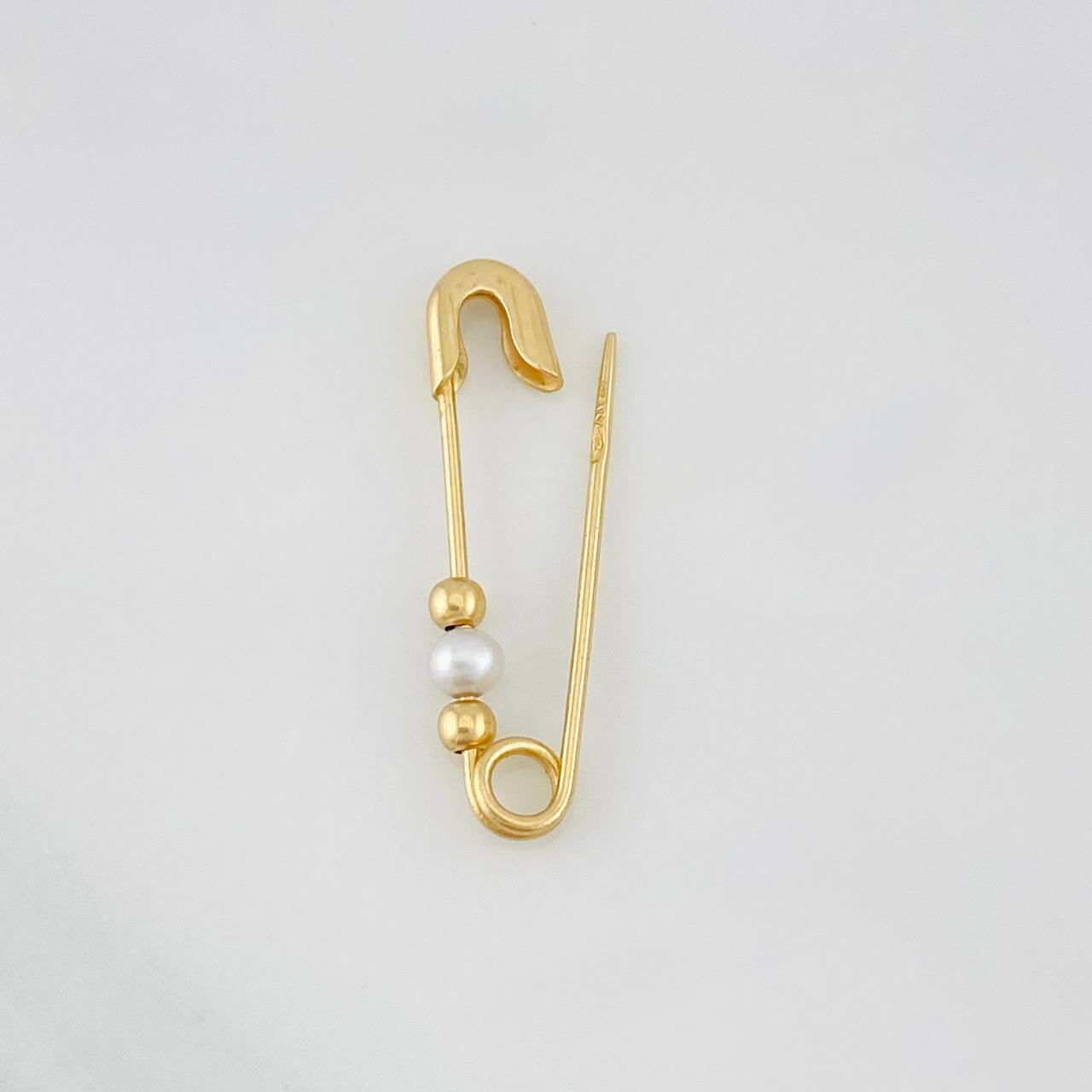 Dije Gancho 0.8g / 3/4 in Oro Amarillo 18K