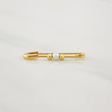 Dije Gancho 0.8g / 3/4 in Oro Amarillo 18K