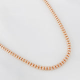 Ice Chain 20g / 24 in / 2.93mm Two-Tone White and Rose Gold 18K