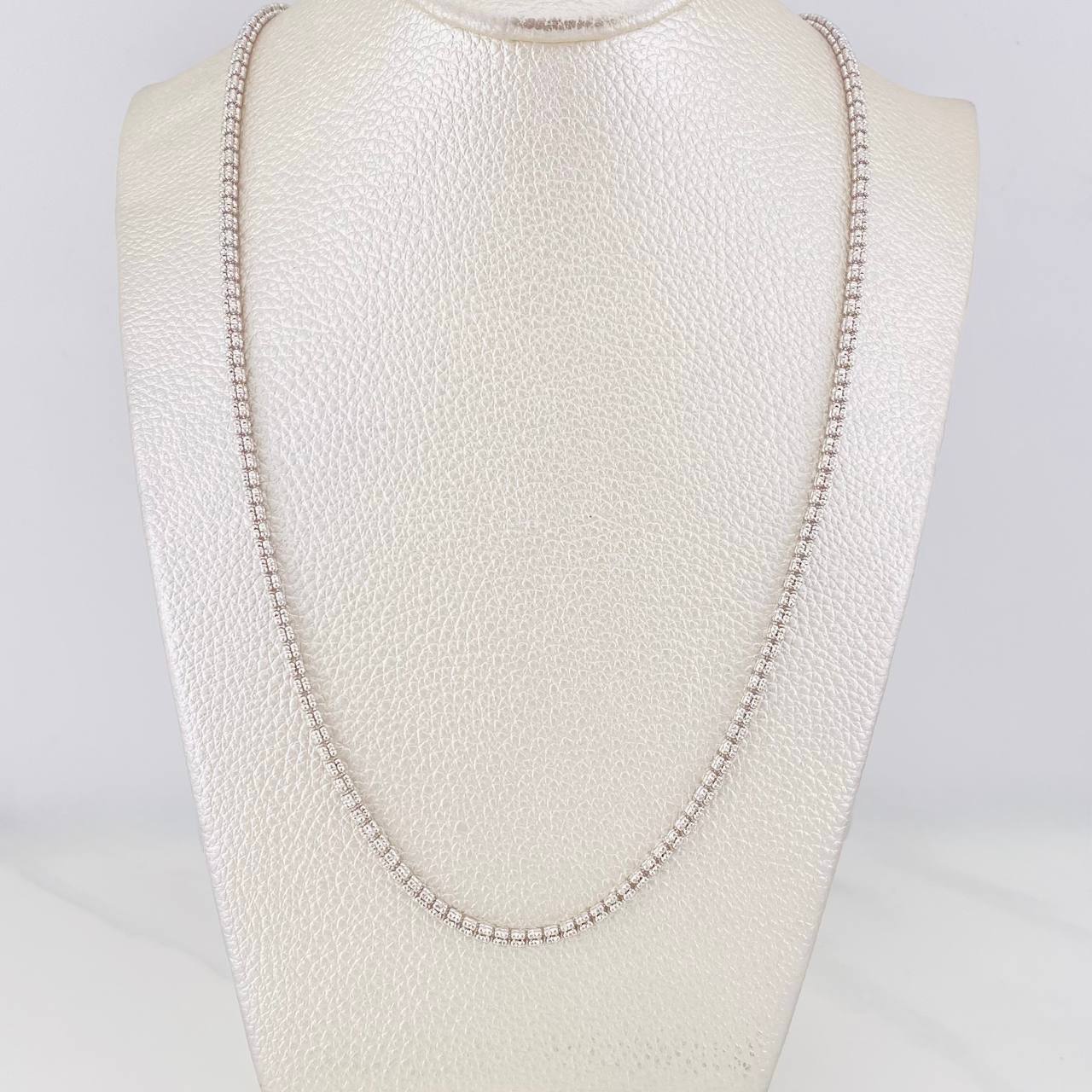 Ice Chain 15.9g / 24 in / 2.23mm 18K White Gold