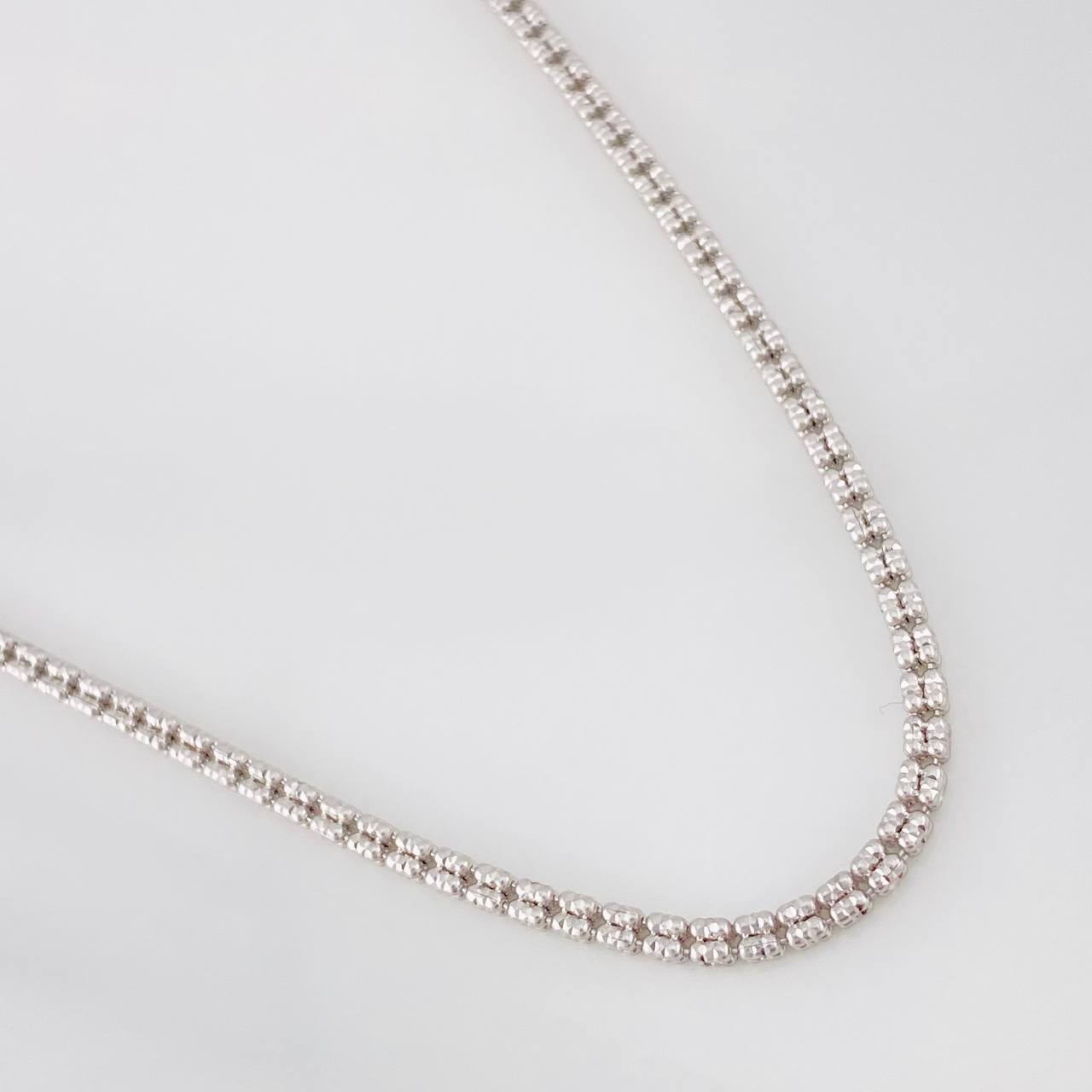 Ice Chain 15.9g / 24 in / 2.23mm 18K White Gold
