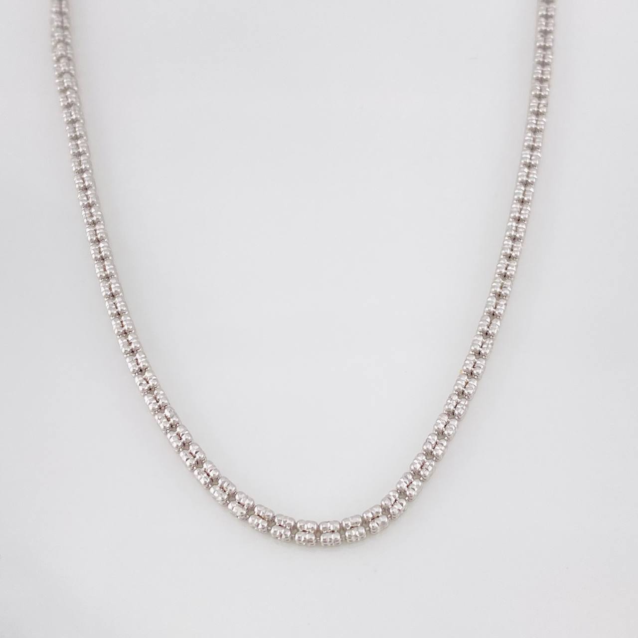 Ice Chain 15.9g / 24 in / 2.23mm 18K White Gold