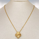 Cadena Aro Seguido Trebol 4.3gr / 19 3/4 in / 1.23mm Oro Amarillo 18K &