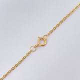 Cadena Aro Seguido Trebol 4.3gr / 19 3/4 in / 1.23mm Oro Amarillo 18K &