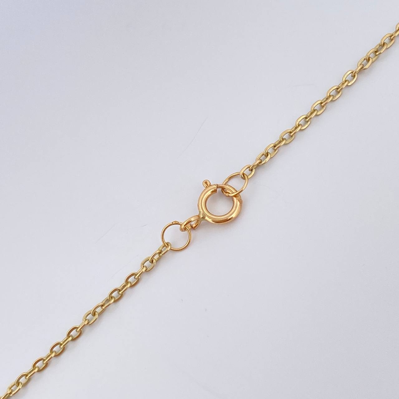 Cadena Aro Seguido Trebol 4.45gr / 18 1/4 in / 1.2mm Oro Amarillo Nac.Esp. 18K &